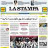 La Stampa esulta in prima pagina: "Juve da sballo. Lezione di Motta a Guardiola"