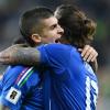 Mancini in gol con l'Italia: "Negli allenamenti siamo contenti, poi tutto si riflette...