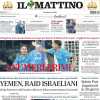 Il Mattino in prima pagina sugli azzurri: "I numeri primi: il Napoli in testa da solo"