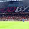 Milan, Ibrahimovic commosso dalla scenografia della Curva Sud rossonera