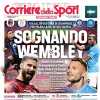 Champions League al via, il Corriere dello Sport in prima pagina: "Sognando Wembley"