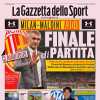 La prima pagina de La Gazzetta dello Sport sull'addio di Maldini: "Finale di partita"