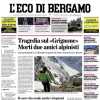 Stasera la sfida al Milan, L'Eco di Bergamo: "L'Atalanta tenta il colpo a San Siro"