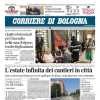 Il Corriere di Bologna in prima pagina: "Ecco Miranda, il terzino oro olimpico che fa pure gol"