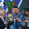 La gioia, la festa azzurra. Corriere della Sera: "Lo Scudetto torna a Napoli"
