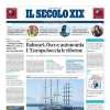 Il Secolo XIX in prima pagina: "Samp in vendita, il Qatar appoggia Radrizzani"