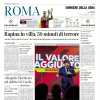 L'apertura del Corriere di Roma: "Bandiera col topo: Mancini multato di 5.000 euro"