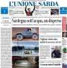 L'Unione Sarda in prima pagina: "Cagliari, adesso il test con il Bologna: Viola scalpita"