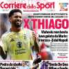 Allarme Juve, quarto pareggio in 7 gare. Il Corriere dello Sport apre: "X Thiago"