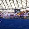 Lancio di fumogeni e bottiglie: tensione dopo il derby di Roma. Evitati contatti...