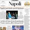 Conte ko, La Repubblica (Napoli) in prima pagina: "Lazio fatale e perde il primato"