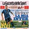 L'apertura de La Gazzetta dello Sport con Lautaro Martinez: "Rivince la mia Inter"