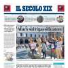 Serie A, la Roma fa visita al Genoa. Il Secolo XIX nella pagina sportiva: "Scommessa sui piazzati"