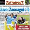 "Juve, Zaccagni c'è. Contatto col procuratore": la prima pagina di Tuttosport
