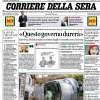 Il Corriere della Sera in prima pagina questa mattina: “Terremoto Juve, via il CdA”