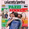L'apertura della Gazzetta dello Sport sul derby d'Italia: "Juve-Inter round scudetto"