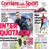 L'apertura del Corriere dello Sport sui nerazzurri di Inzaghi: "Inter quota 100"
