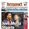 La prima pagina di Tuttosport: "Juve-Motta, si parte. Via al progetto bianconero"