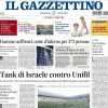 Il Gazzettino in prima pagina su Italia-Israele: "Udine blindata per la sfida degli azzurri"