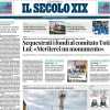 L'apertura de Il Secolo XIX: "Una bella Italia fa festa. Stadio, servono interventi urgenti"