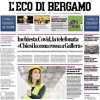 L'Eco di Bergamo apre sull'Atalanta: "Sulle fasce è una stagione di cambi obbligati"