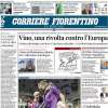 Il Corriere Fiorentino apre così: "Samp battuta: Fiorentina avanti col minimo sforzo"