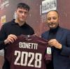 La Reggiana annuncia il prolungamento di Bonetti. Nuova scadenza fissata al 2028