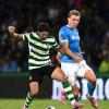 Il Napoli passa in contropiede con lo Sporting: De Bruyne rifinisce, Hojlund fa l'1-0...