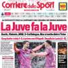 L'apertura del Corriere dello Sport sui bianconeri di Allegri: "La Juve fa la Juve"