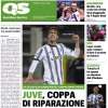 Il QS - La Nazione in apertura sulla Coppa Italia: "Juve, coppa di riparazione"
