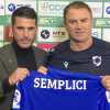 Semplici si presenta: "Qui per invertire il trend. Un orgoglio essere alla Sampdoria"