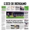 L'Eco di Bergamo apre: "Atalanta, missione compiuta". Rakow battuto 2-0
