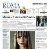 L'apertura del Corriere di Roma recita: "Lazio-Juve, Tudor punta su Zaccagni"
