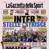 La prima pagina de La Gazzetta dello Sport titola così: "Inter stelle e strisce"