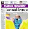 L'apertura del Corriere Fiorentino in vista del match contro il MIlan: "La cura del campo"