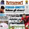 Tuttosport in apertura sui due fronti Juve: "Strategia Maehle, batticuore Danilo"