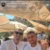 Ibrahimovic in vacanza: l'incontro e la foto con l'ex compagno Verratti. Spunta pure un cuore