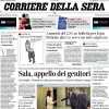 Il Corriere della Sera intitola: "Il Milan scavalca la Juve e va in finale con l'Inter"