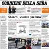 Il Corriere della Sera in apertura stamani sulla Serie A: “Vincono Inter, Milan e Juventus”