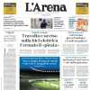 L'Arena titola in prima pagina: "L'Hellas cerca punti a Firenze"