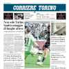 Il Corriere di Torino: "Vlahovic tiene in piedi la Juve, Rugani riaccende l'Euro corsa"
