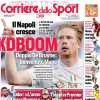 L'apertura del Corriere dello Sport è dedicata al Napoli e De Bruyne: "KDBoom"