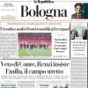 Repubblica (ed. Bologna) recita: "Tremila e undici leoni rossoblù a Liverpool"