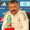 Italia, parola al ct Gattuso: "Israele? Se non giochiamo è 3-0 a tavolino. Chiesa...