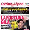 Il Corriere dello Sport in prima pagina sulla vittoria della Juve: "La fortuna Gila"