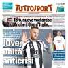 La prima pagina di Tuttosport è sul momento no bianconero: "Juve, unità anticrisi"