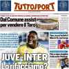 Tuttosport in apertura tra il PSV e il derby d'Italia in Europa: "Juve-Inter, lo rifacciamo?"