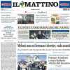 Il Mattino apre così in prima pagina: "Conte è l'uomo immagine del Napoli"