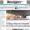 La prima pagina del Messaggero Veneto: "Sesta vittoria di fila. L'Udinese vola al secondo posto"