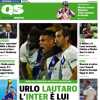 Il titolo del QS in prima pagina: "Juve spuntata. Milik e Vlahovic fermi ai box con l'Atalanta"